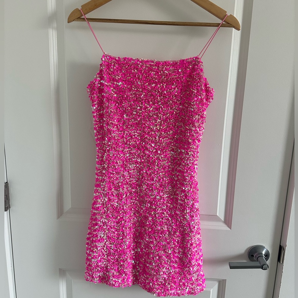 Sequin Mini Dress